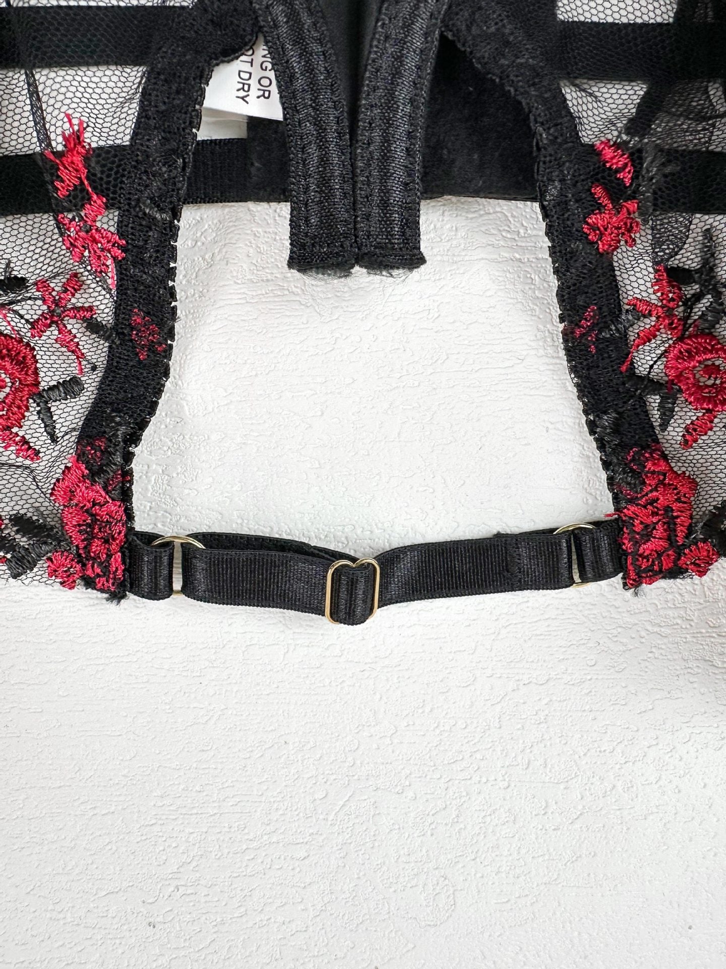 Nuevo Fat MM Malla Transparente Sexy Ropa interior Love Bow Sexy Sex Set